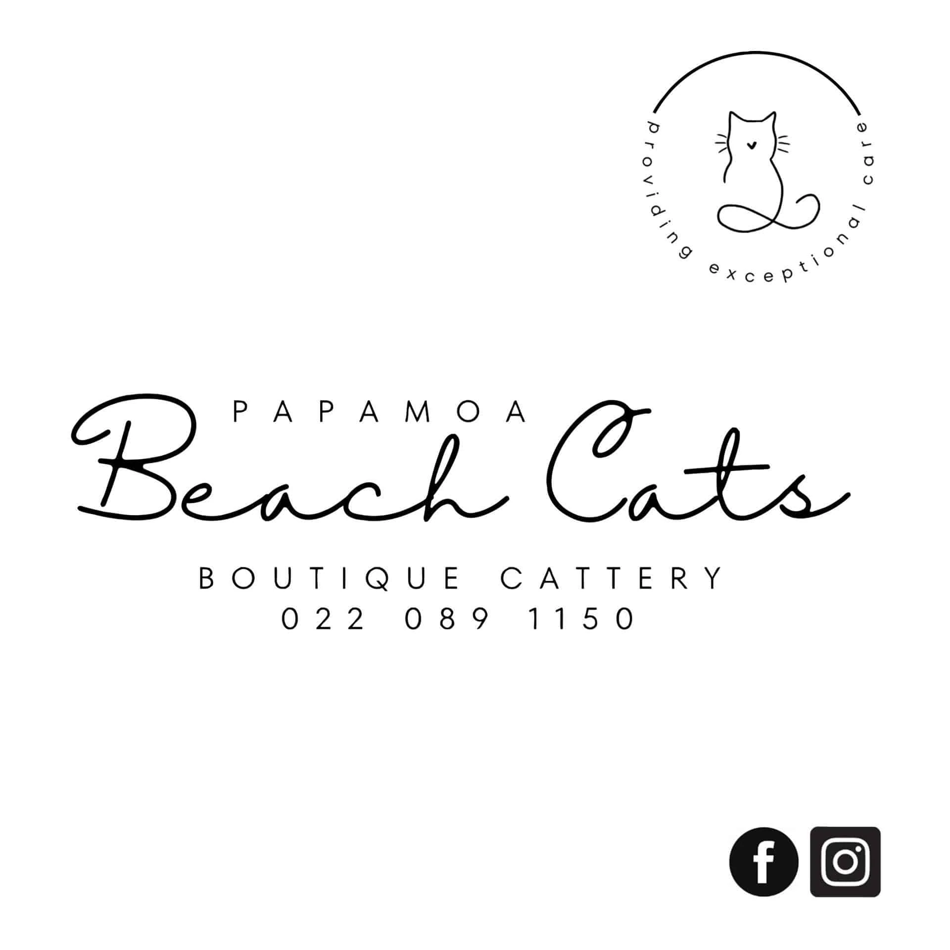 Papamoa Beach Cats - boutique cattery